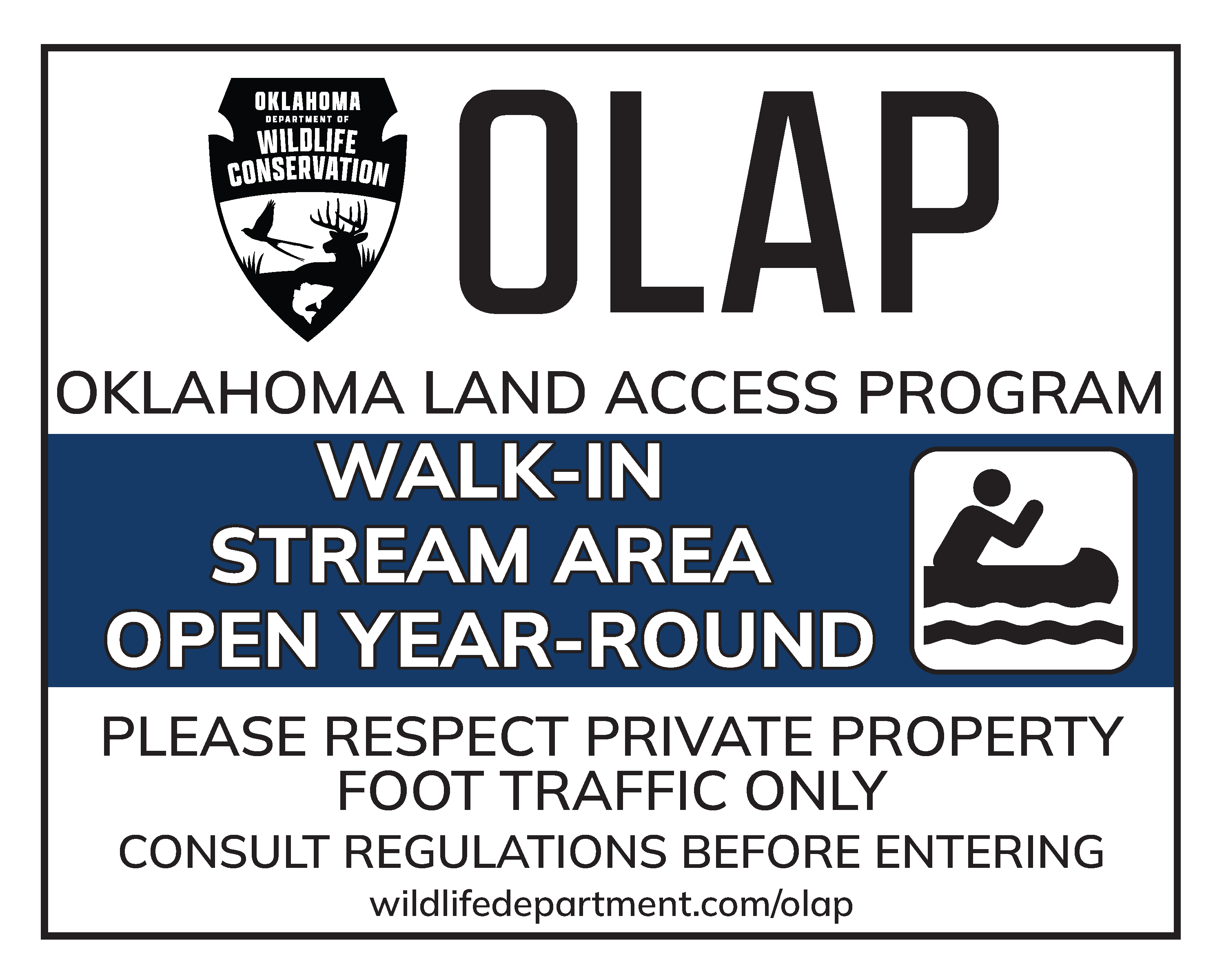 OLAP Rules & Regulations Oklahoma Department of Wildlife Conservation